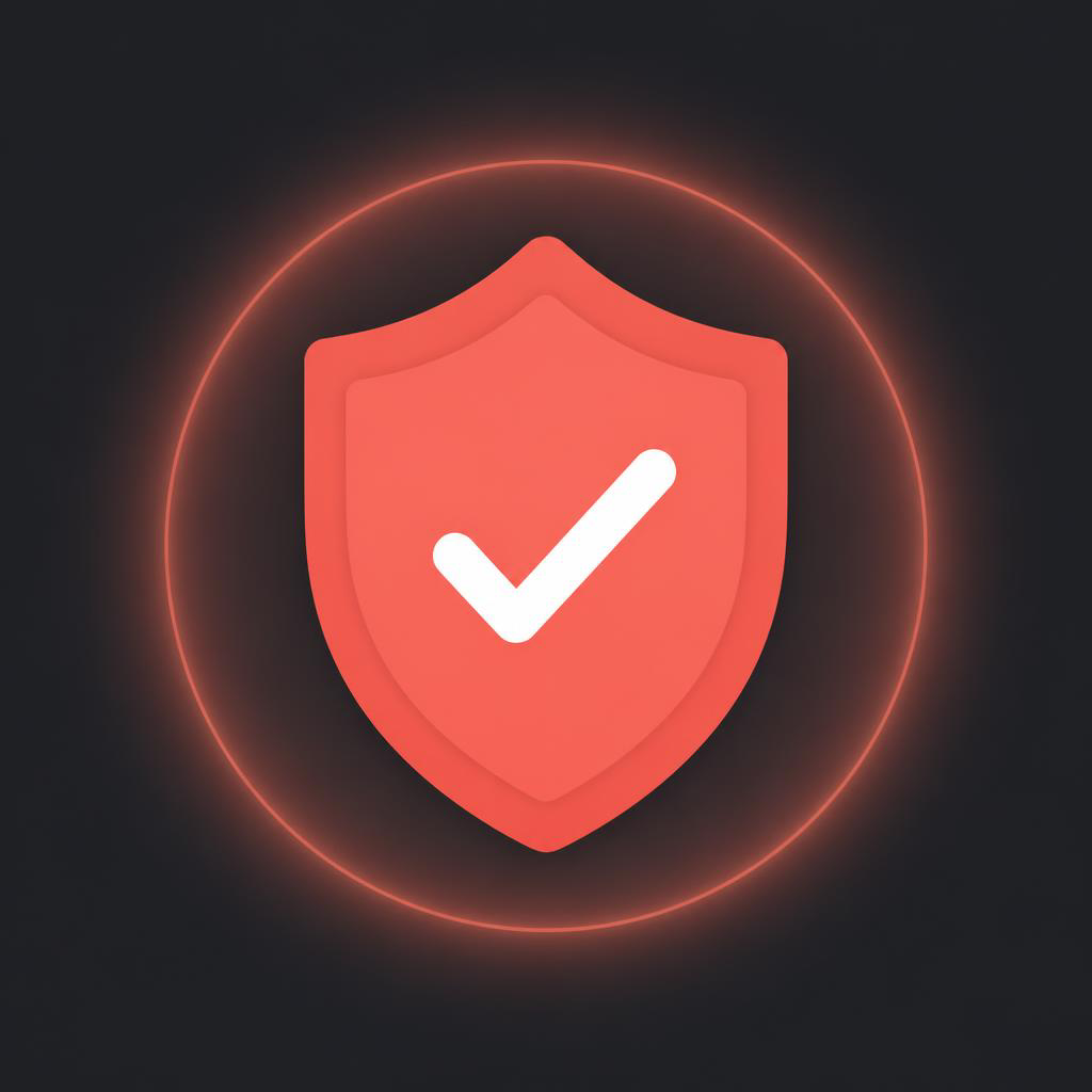 A translucent shield representing privacy controls